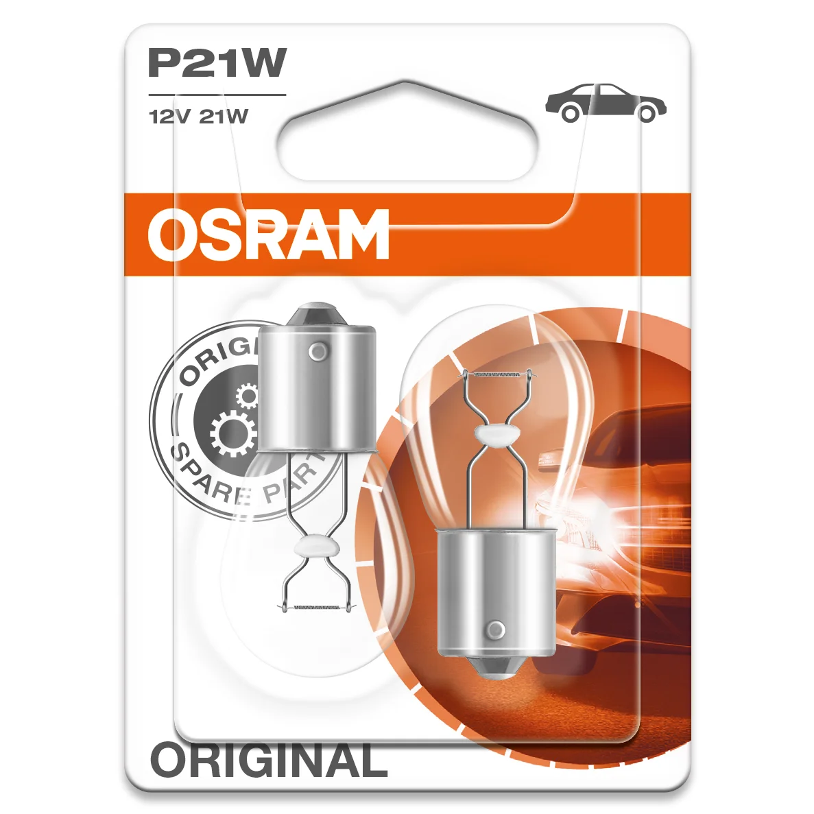 P21W 12V Glødelampe Osram 2pack