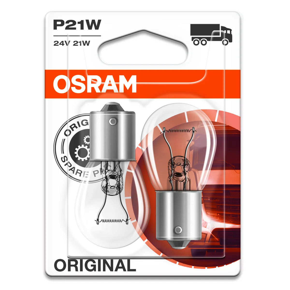 P21W 24V Glødelampe Osram 2-pak
