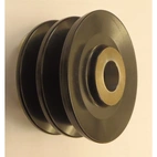 Remskive 17x75,1 mm, 2 spor