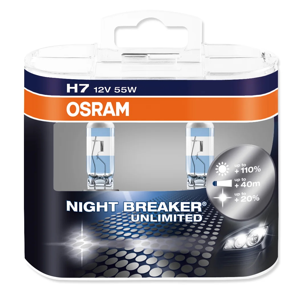 H7Lampe12V, Night Breaker Osram