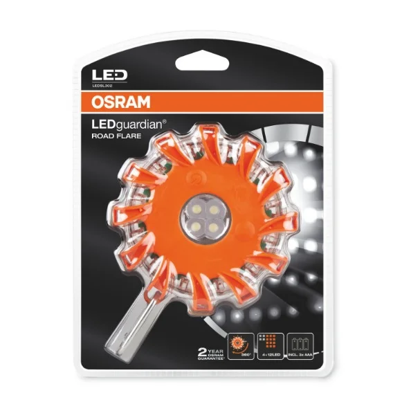 Blinkende advarselslys Osram