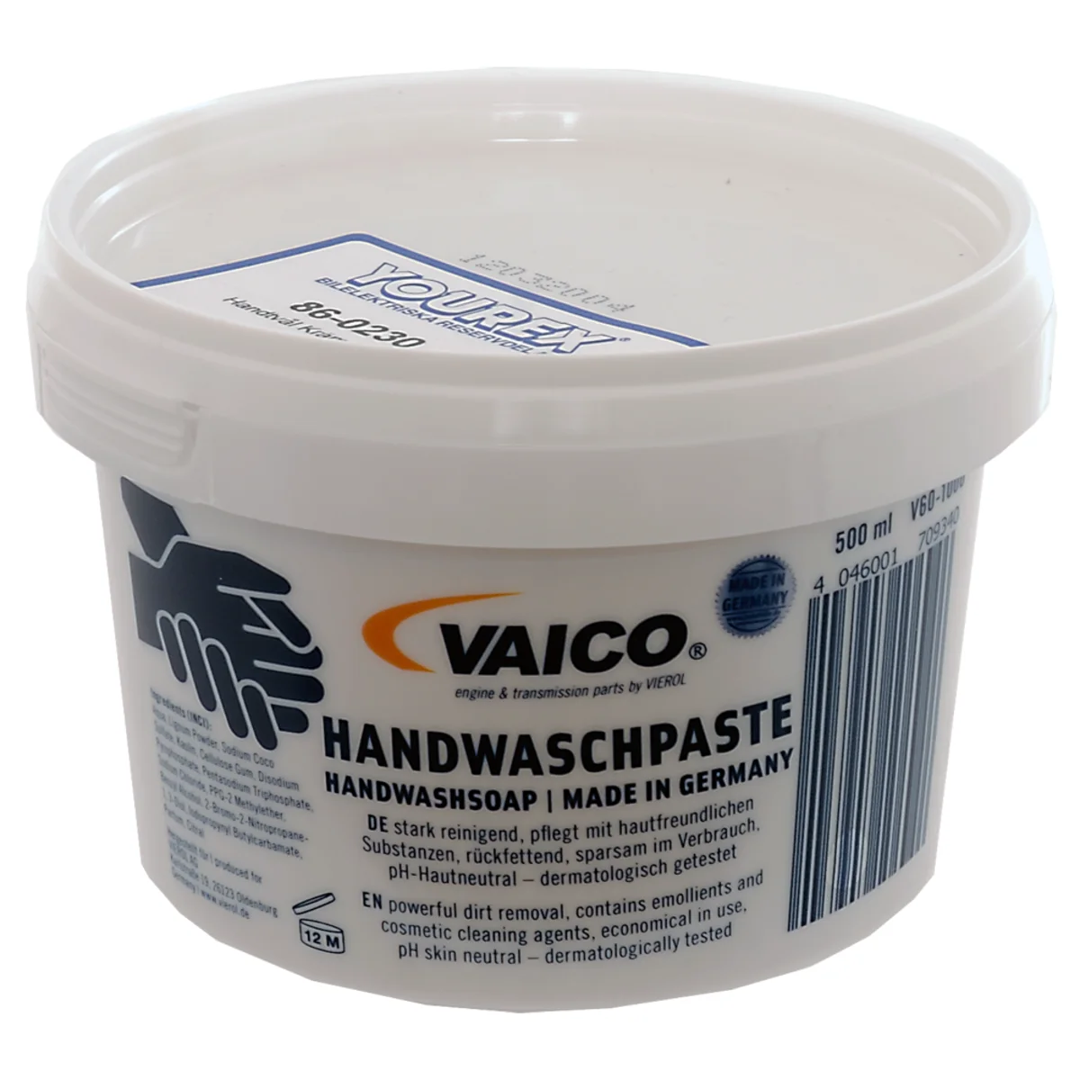 Håndsæbe Creme Værksted 500ml