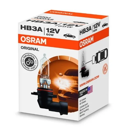 HB3 Lampe 12V-60W, Osram Original.