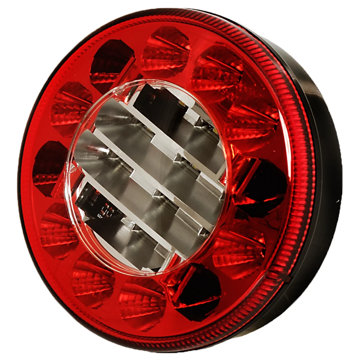 Baglys Rund LED 2 stk. 12/24V