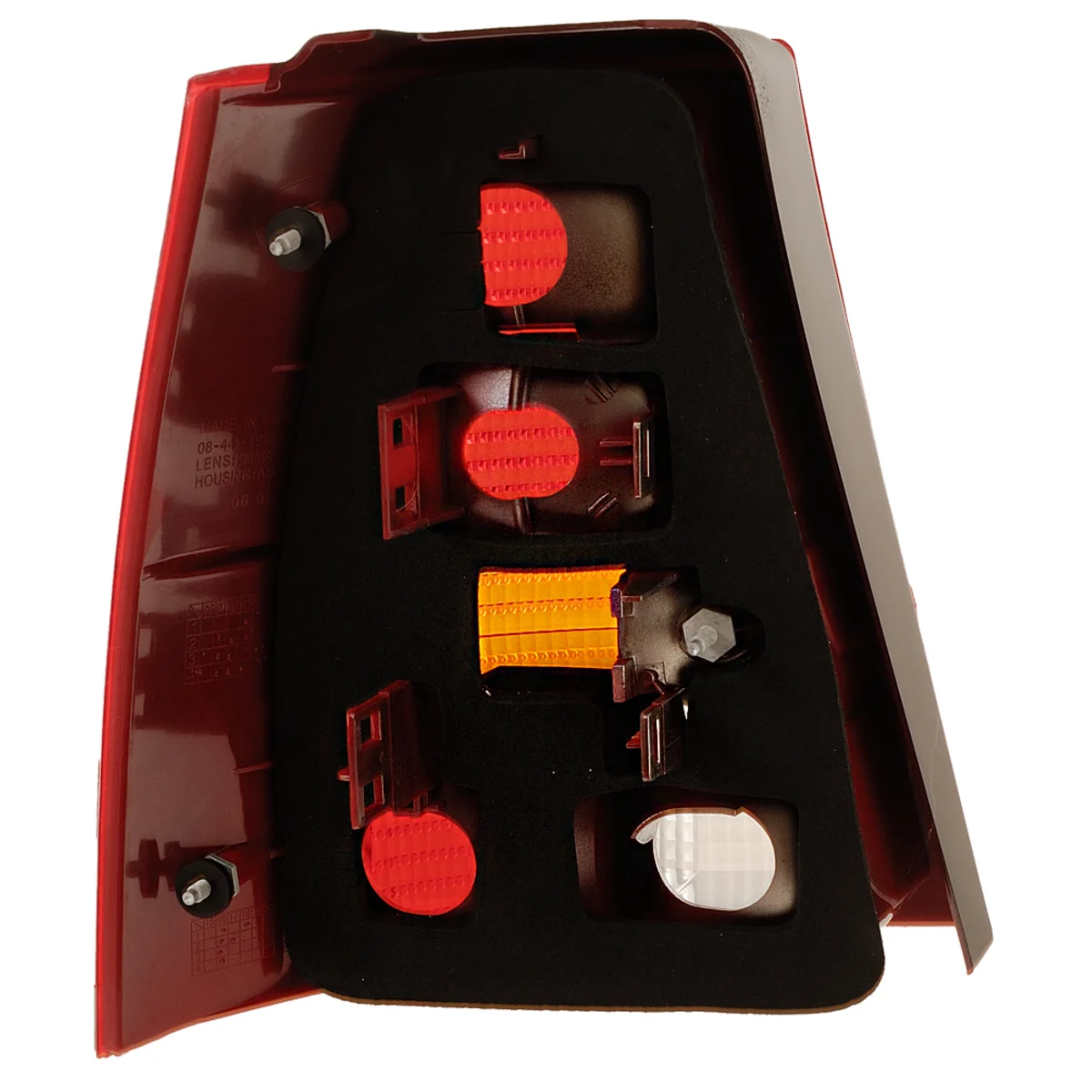 Bagaksel, højre passer VW