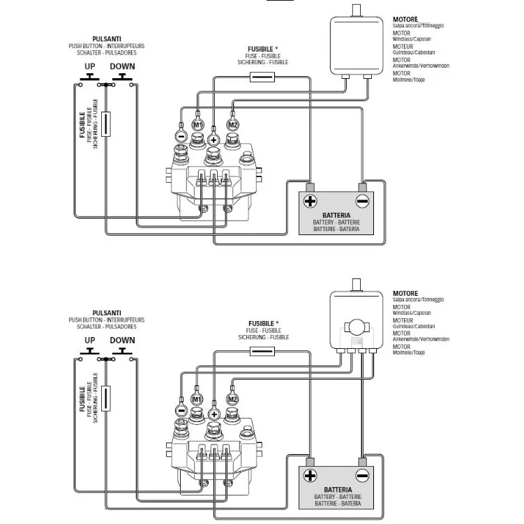 Dobbeltrelæ 12V, DC Motor K.boks