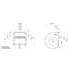 Ventilatorsmotor 12V, Spal