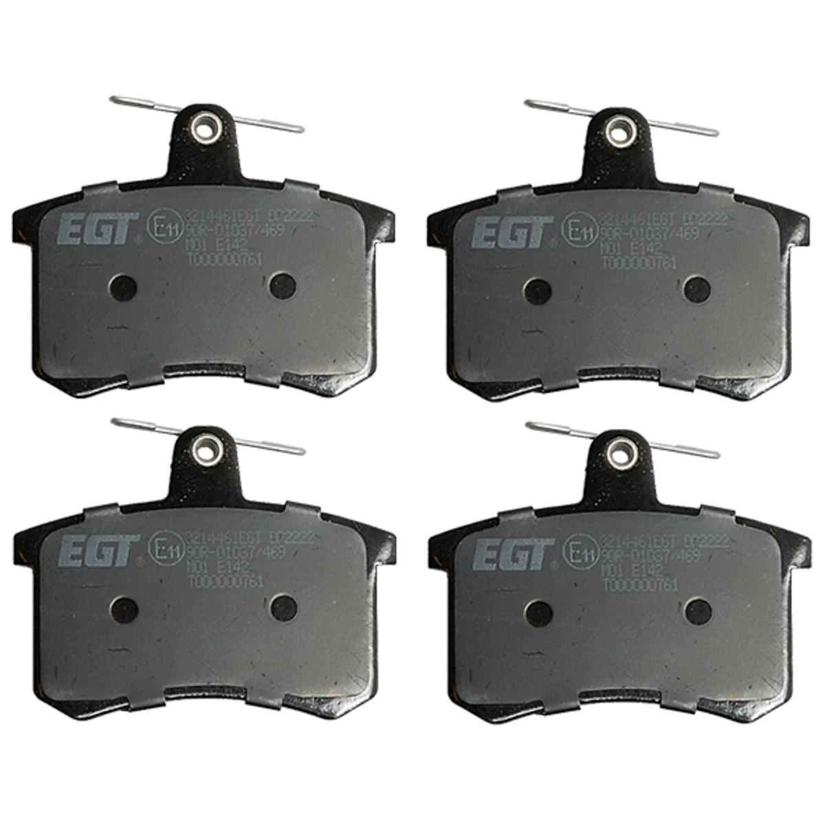 Bremseklodsesæt, Bagaksel