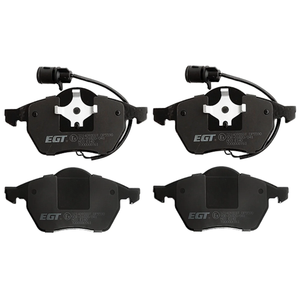 Bremseklodsessæt, Framaxel