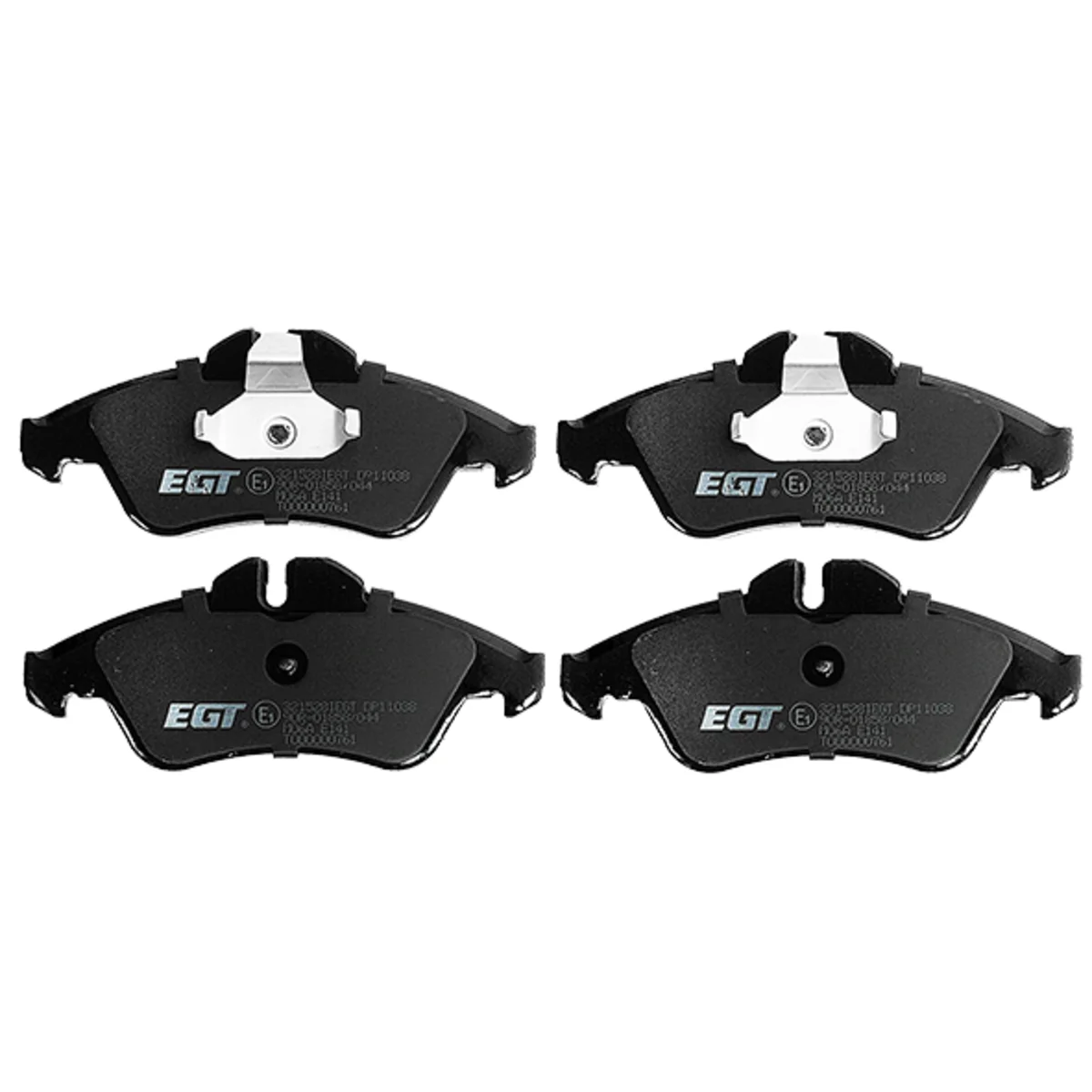 Bremseklodsessæt, Framaxel