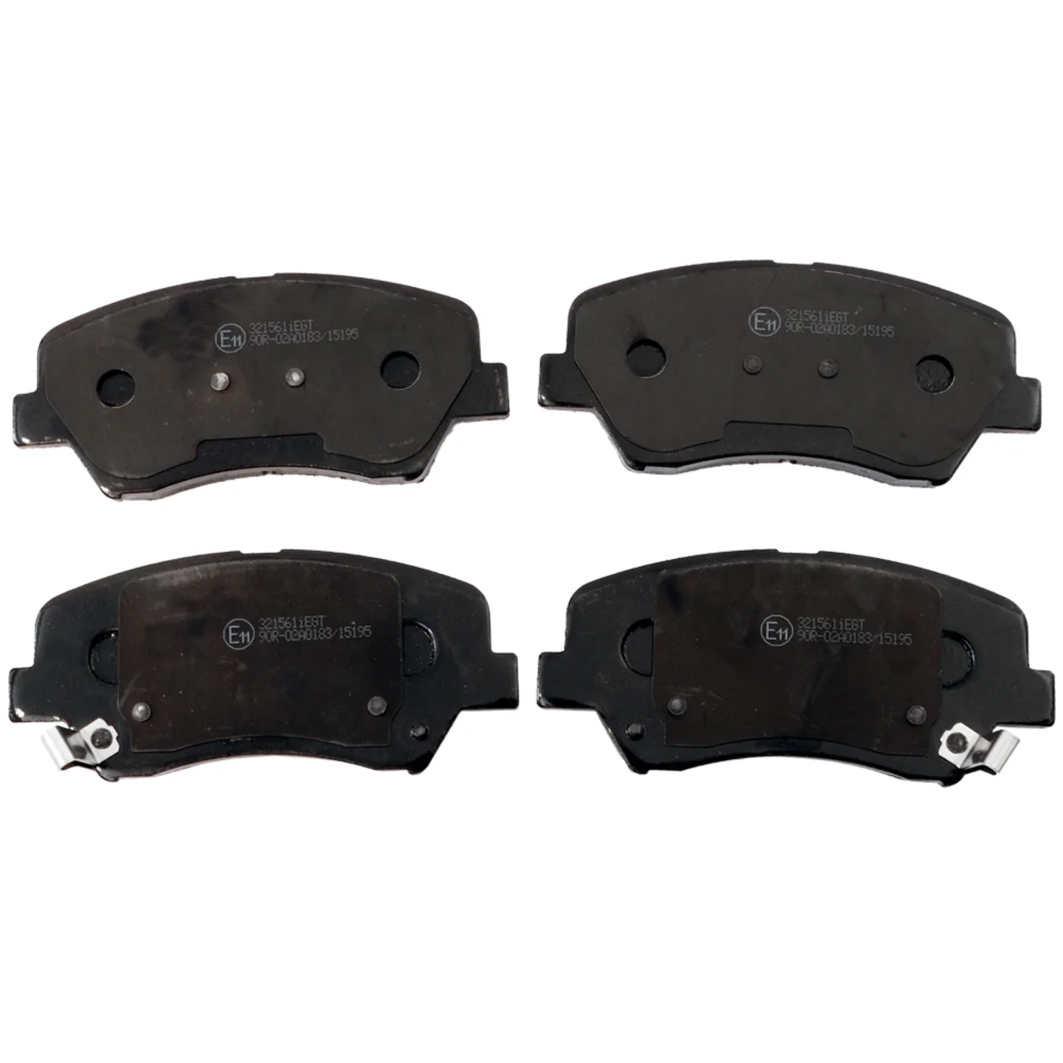 Bremseklodsessæt, Framaxel