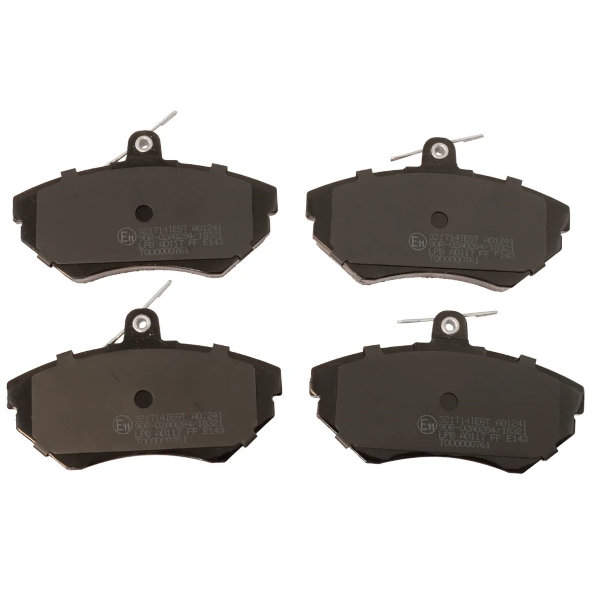 Bremseklodssæt, foraksel