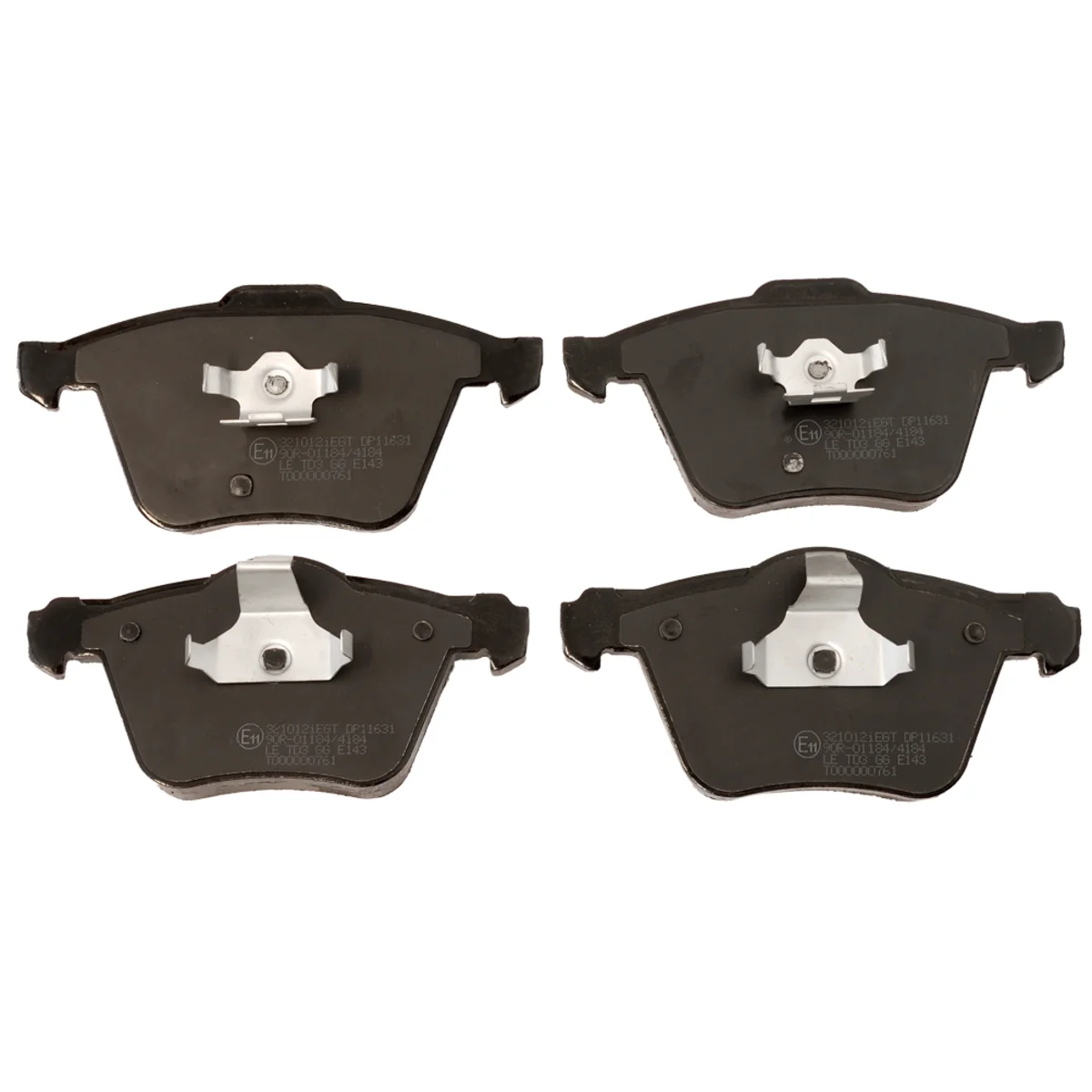 Bremseklodssæt, foraksel