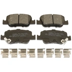 Bremseklodsesæt, Bagaksel