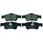 Bremseklodsesæt, Bagaksel