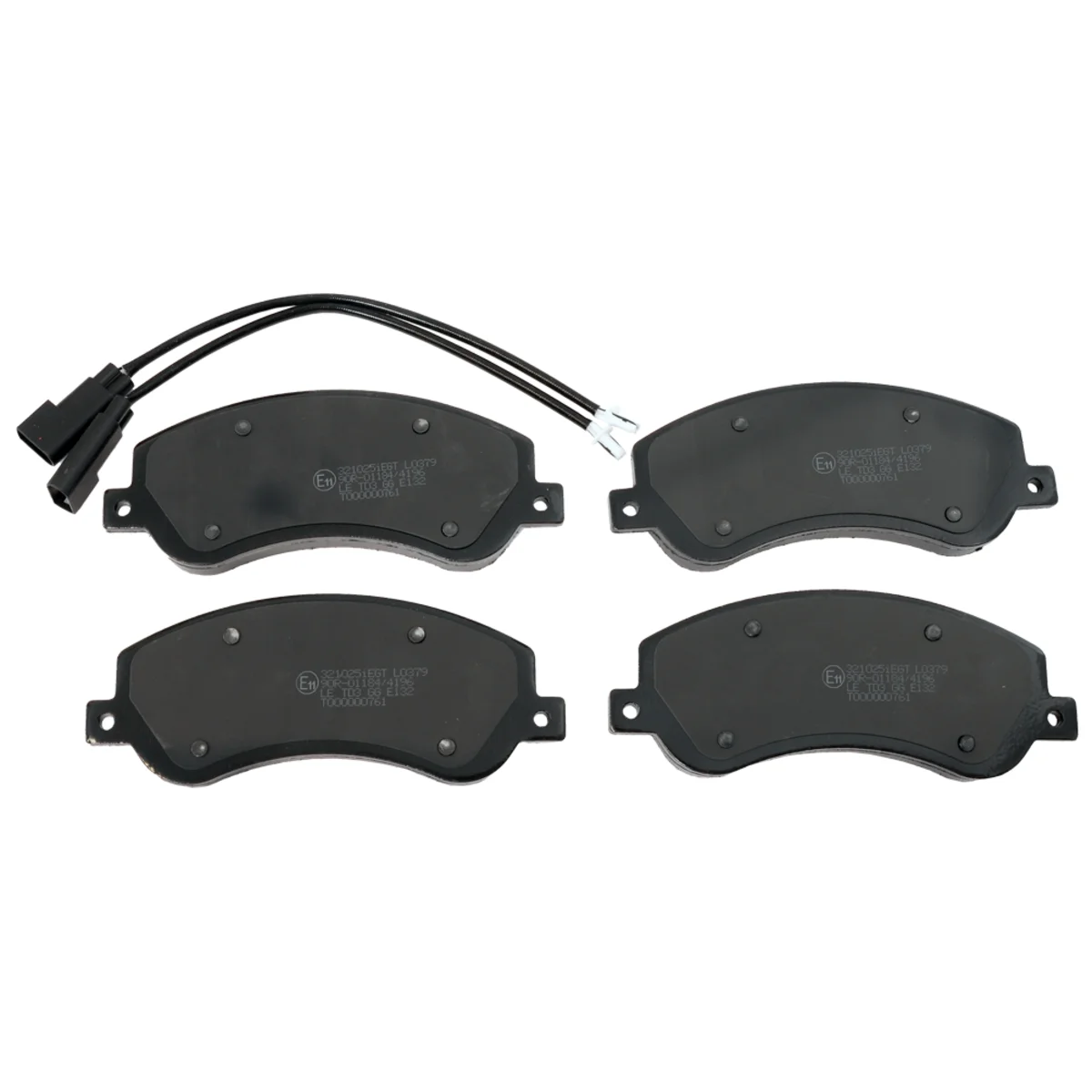 Bremseklodsessæt, Framaxel