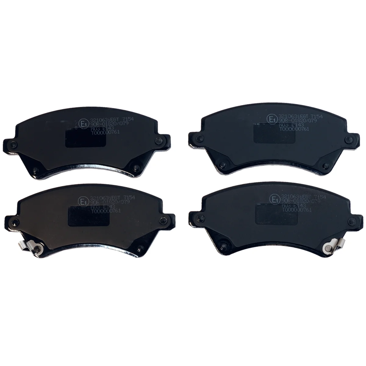 Bremseklodsessæt, Framaxel