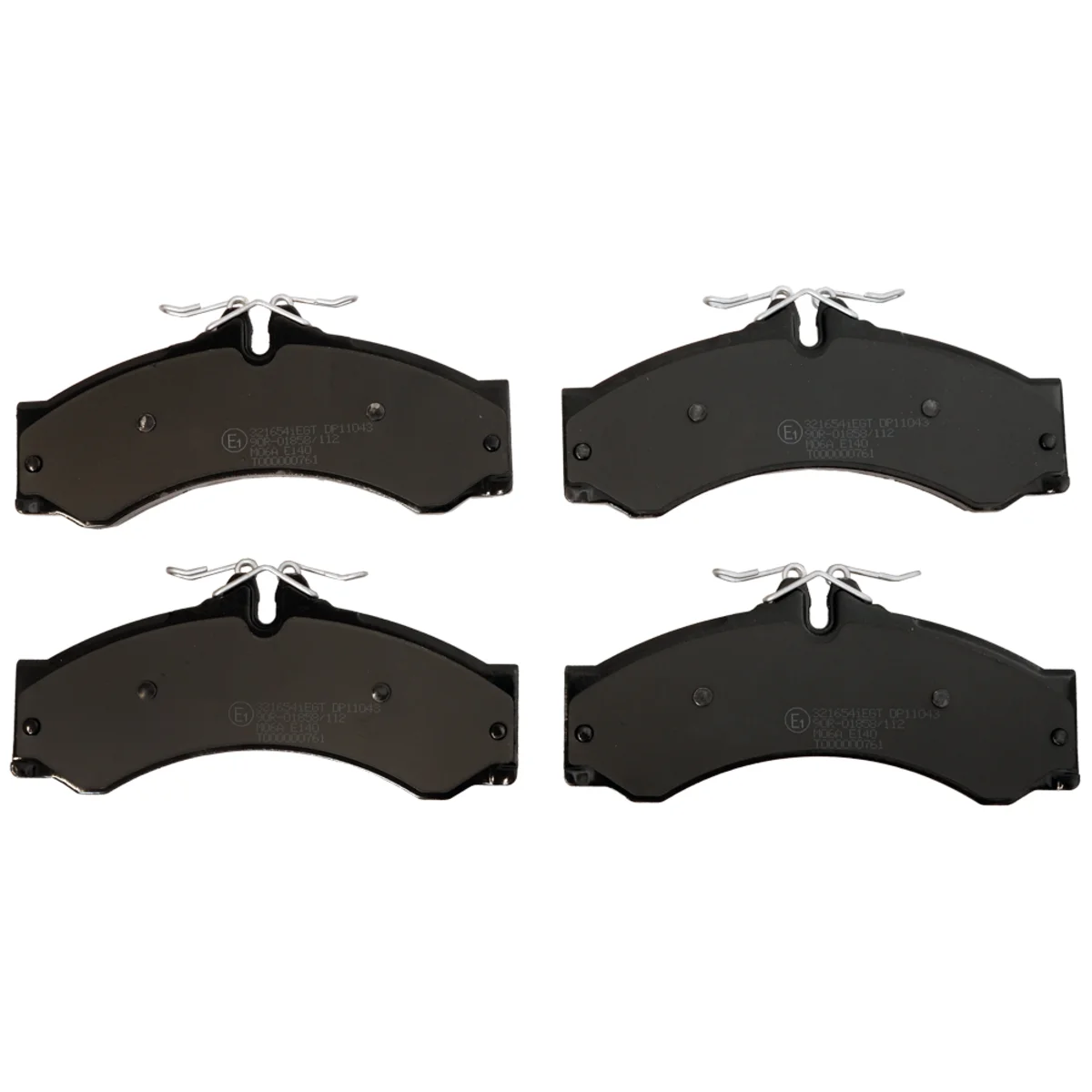 Bremseklodssæt, For/Bagaksel