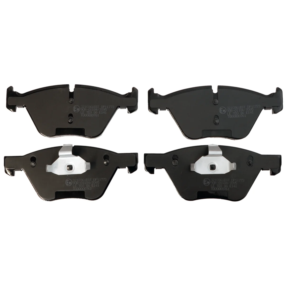 Bremseklodsessæt, Framaxel