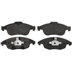 Bremseklodsessæt, Framaxel