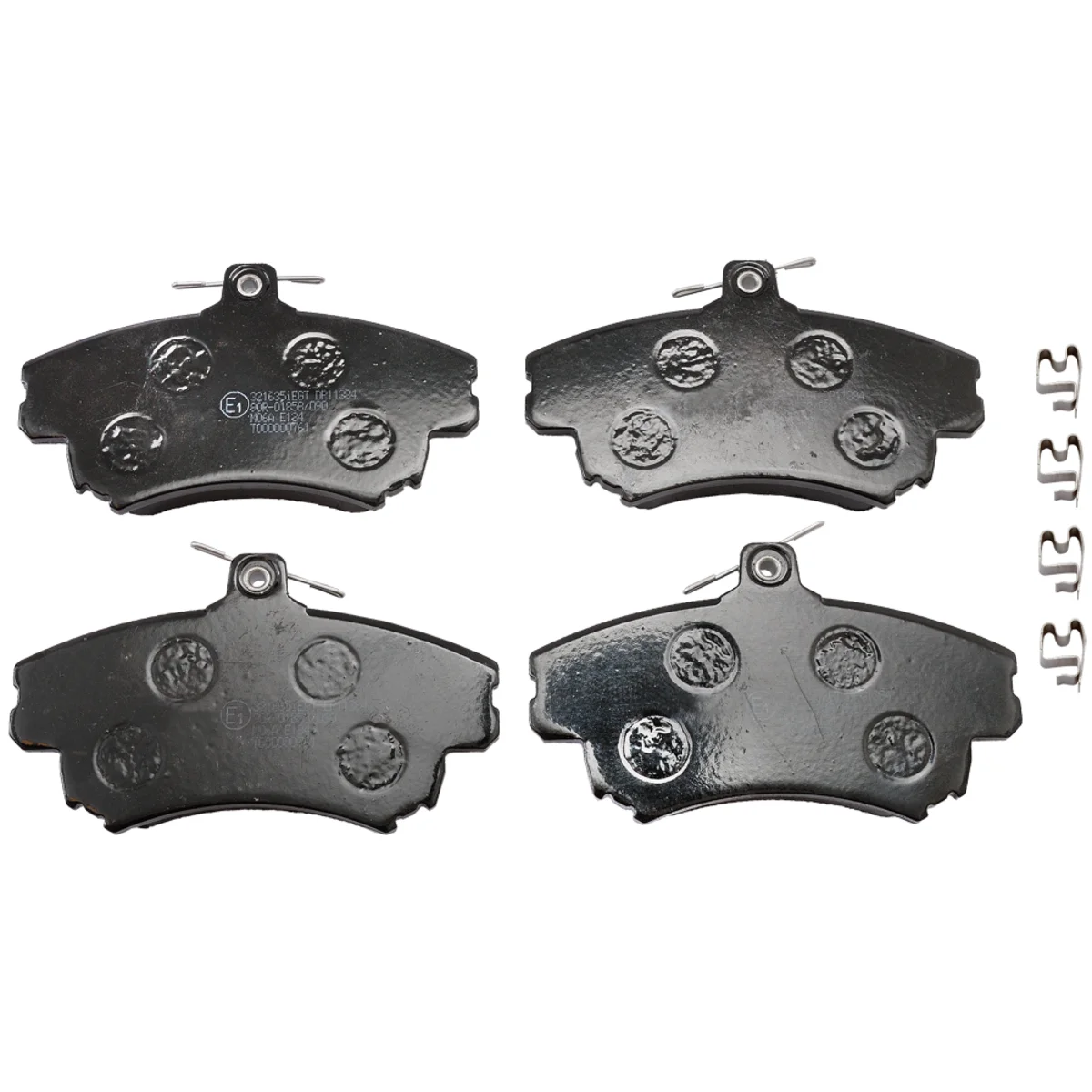 Bremseklodsessæt, Framaxel