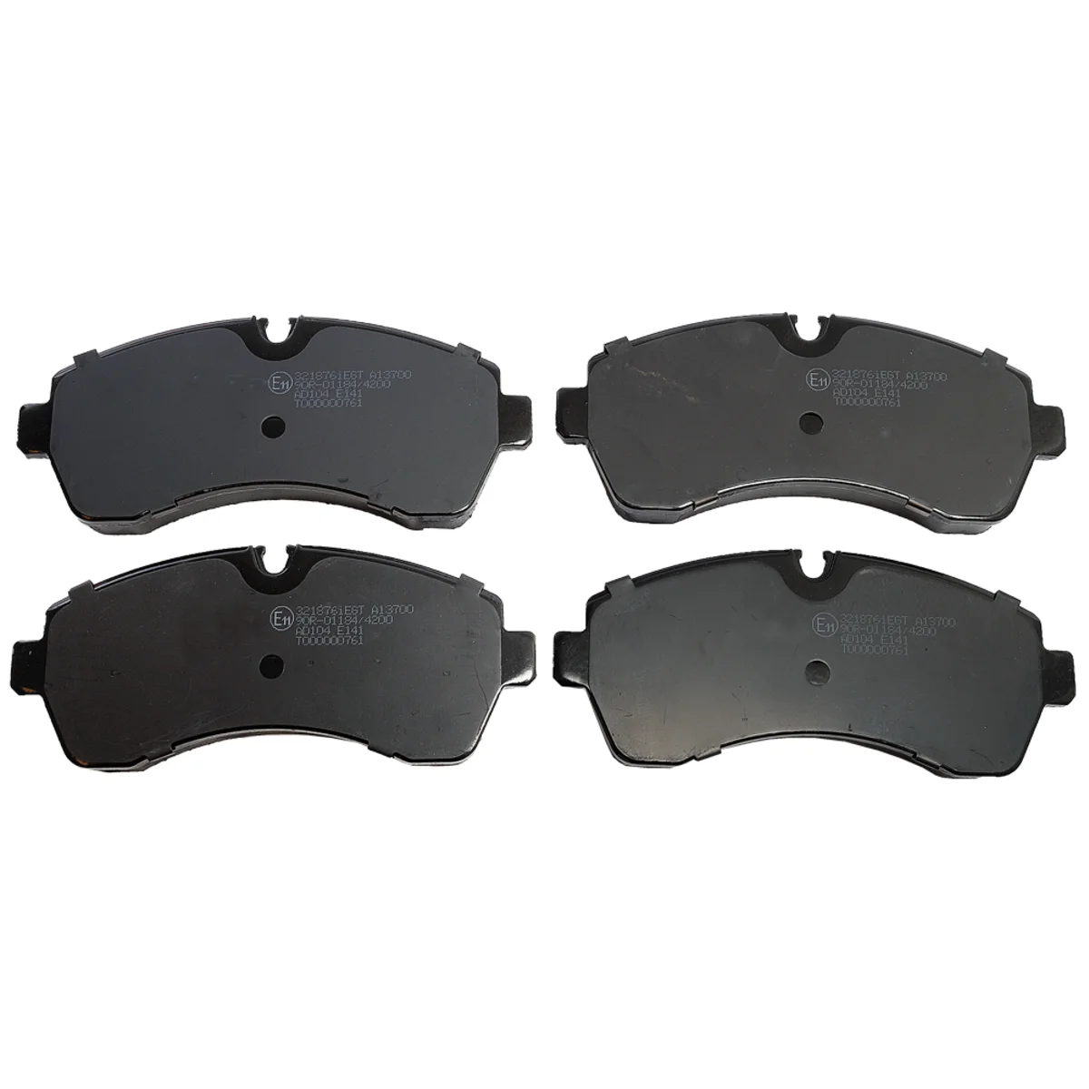 Bremseklodsessæt, Framaxel