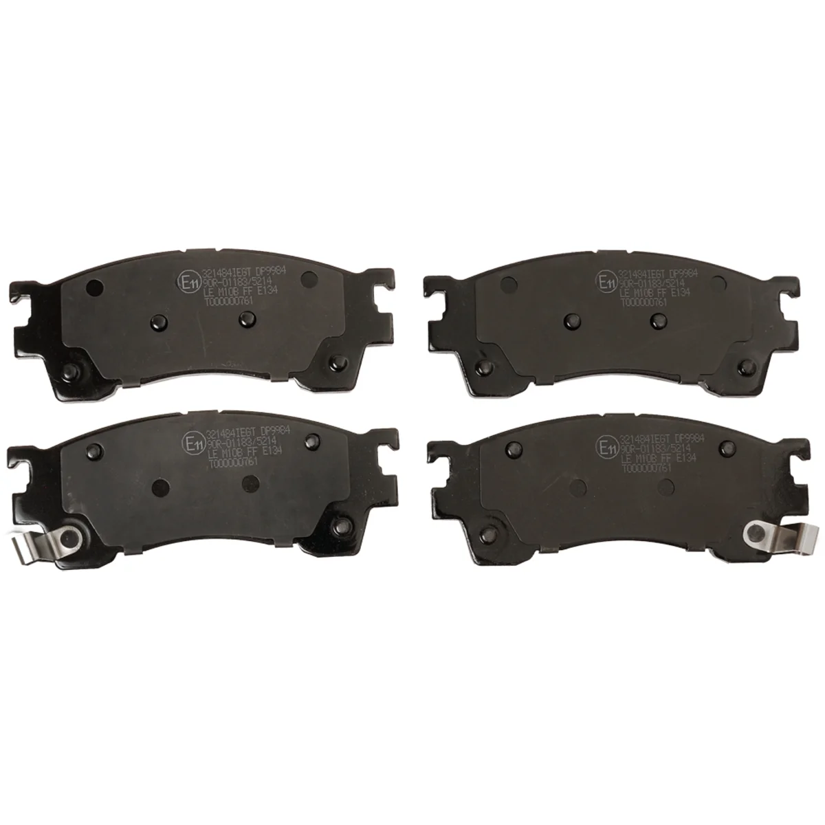 Bremseklodsessæt, Framaxel