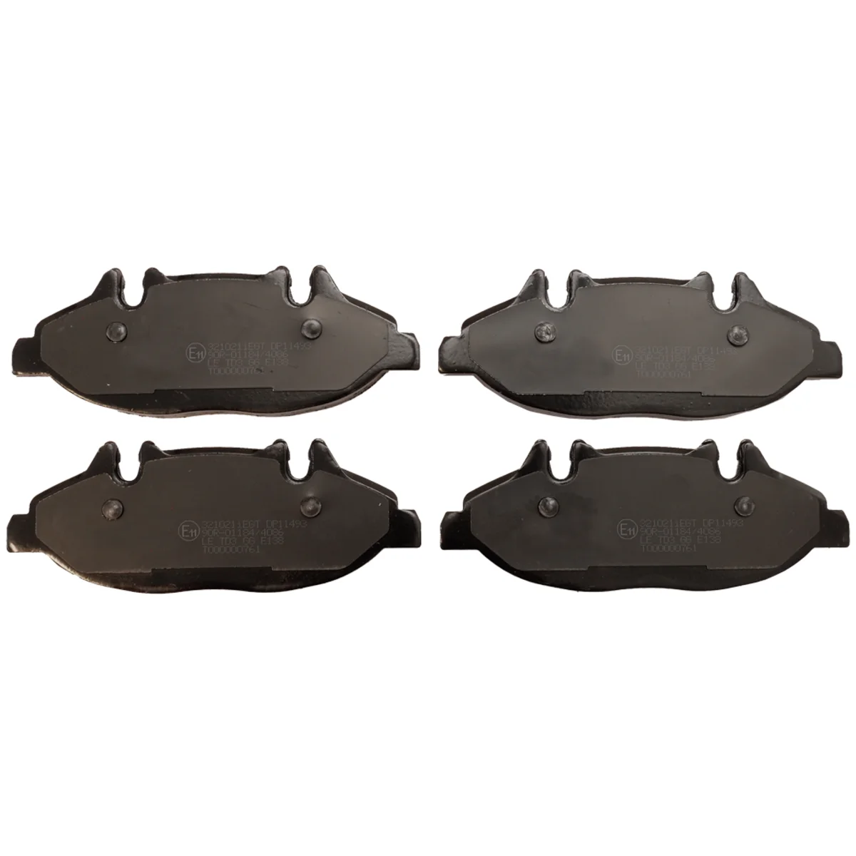 Bremseklodsessæt, Framaxel