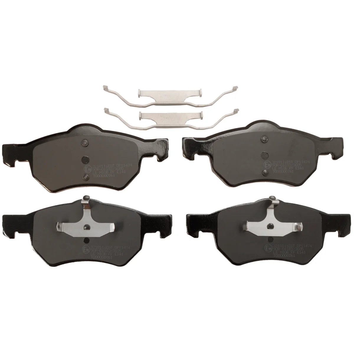 Bremseklodsessæt, Framaxel