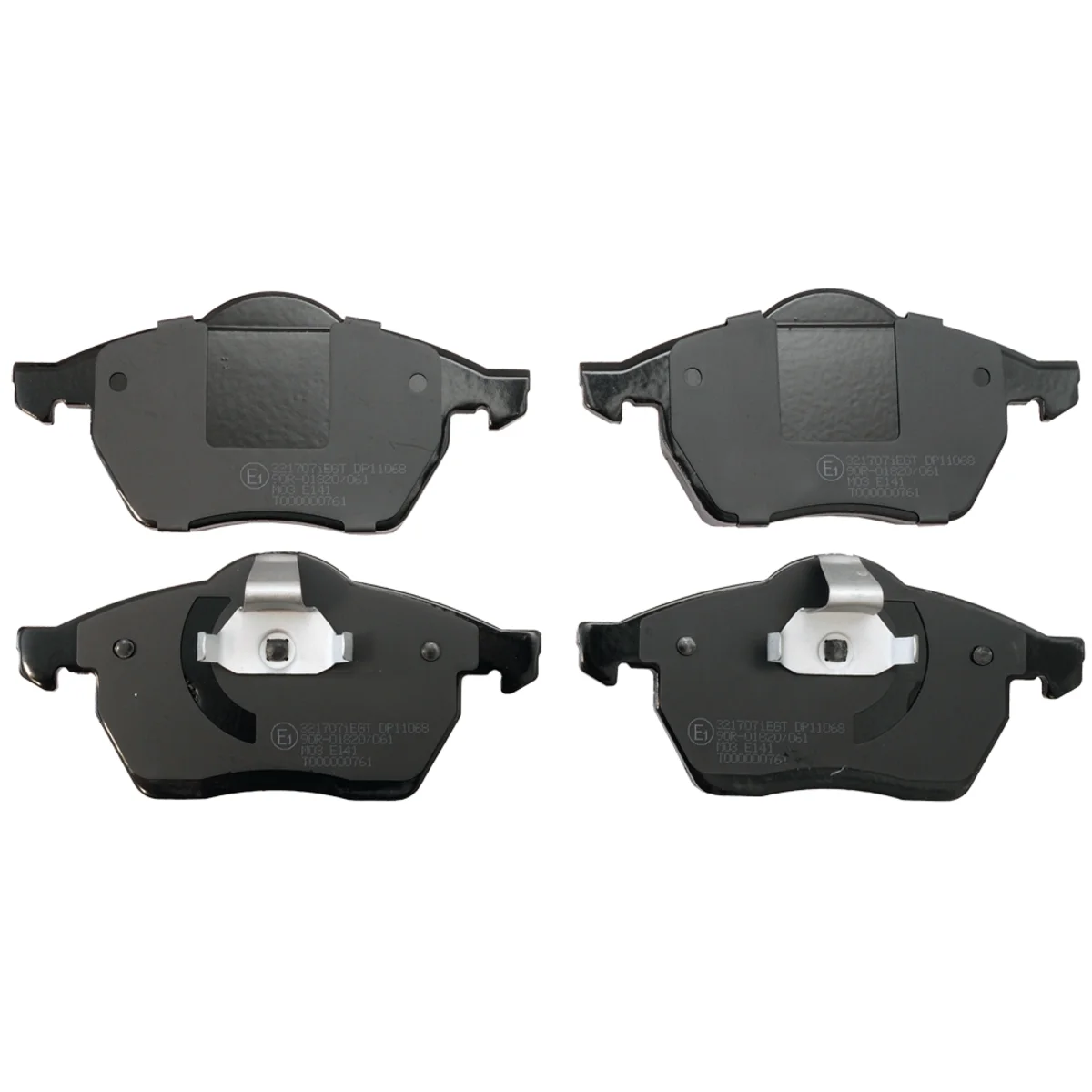 Bremseklodsessæt, Framaxel