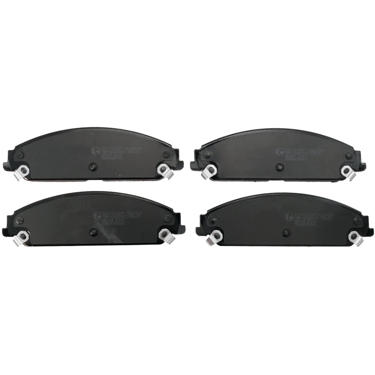 Bremseklodsessæt, Framaxel