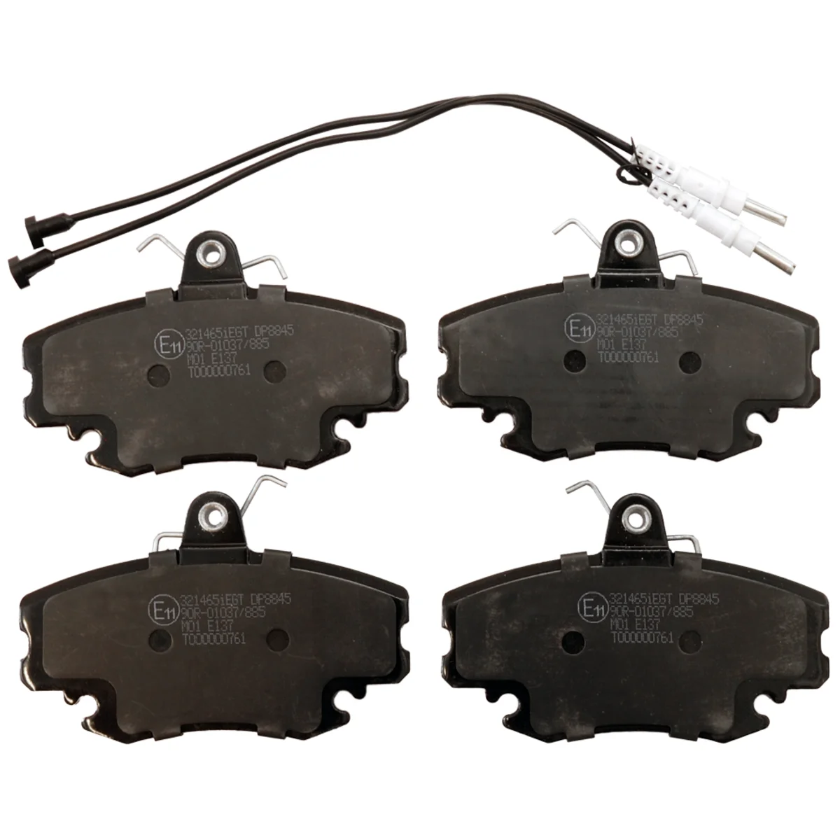 Bremseklodsessæt, Framaxel