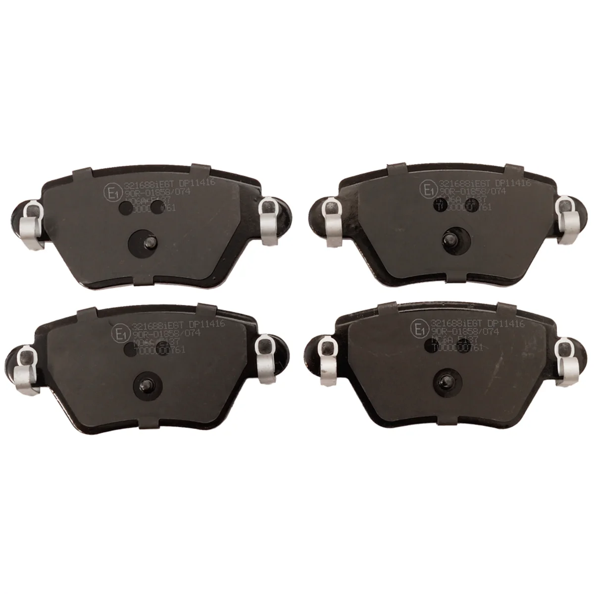 Bremseklodsesæt, Bagaksel