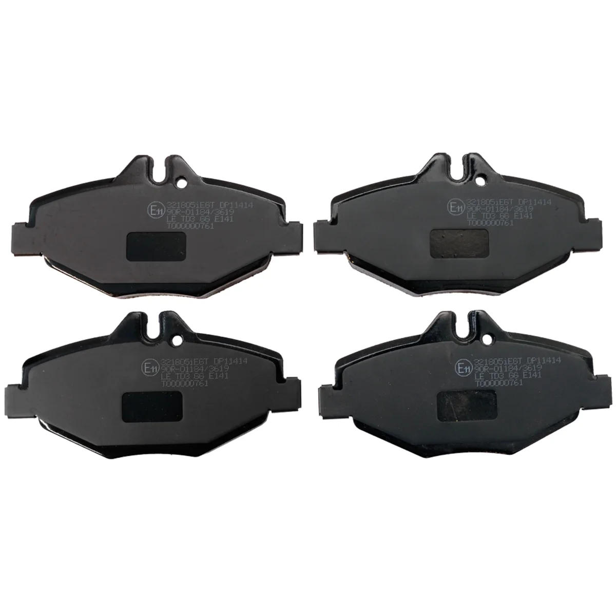 Bremseklodsessæt, Framaxel