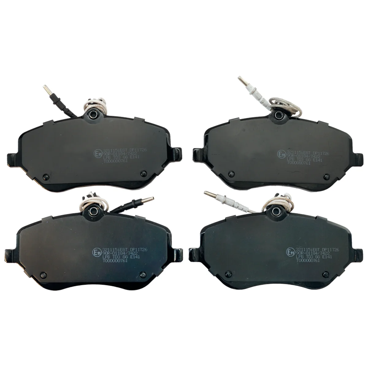 Bremseklodsessæt, Framaxel