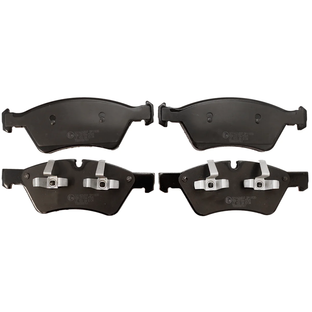 Bremseklodsessæt, Framaxel