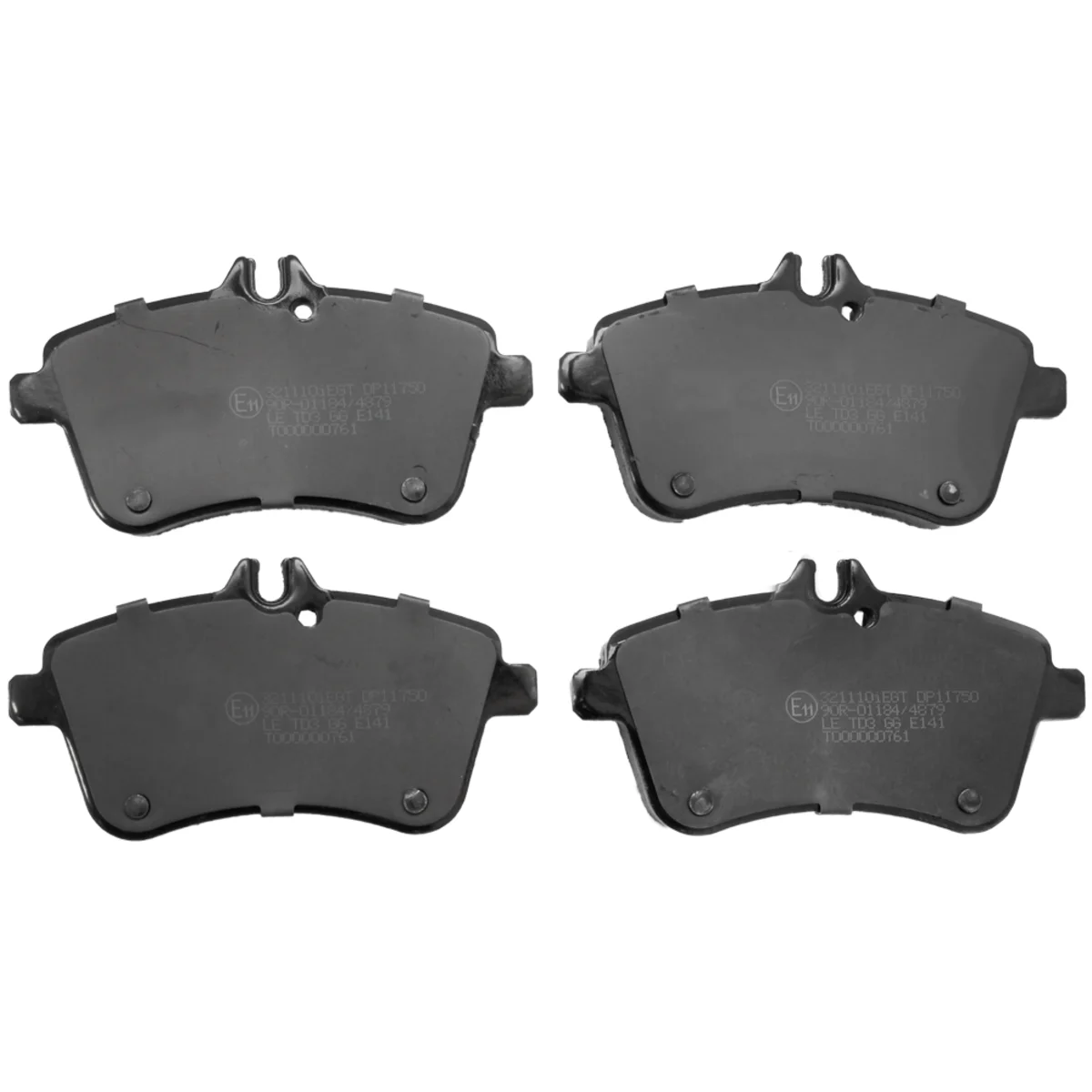 Bremseklodsessæt, Framaxel