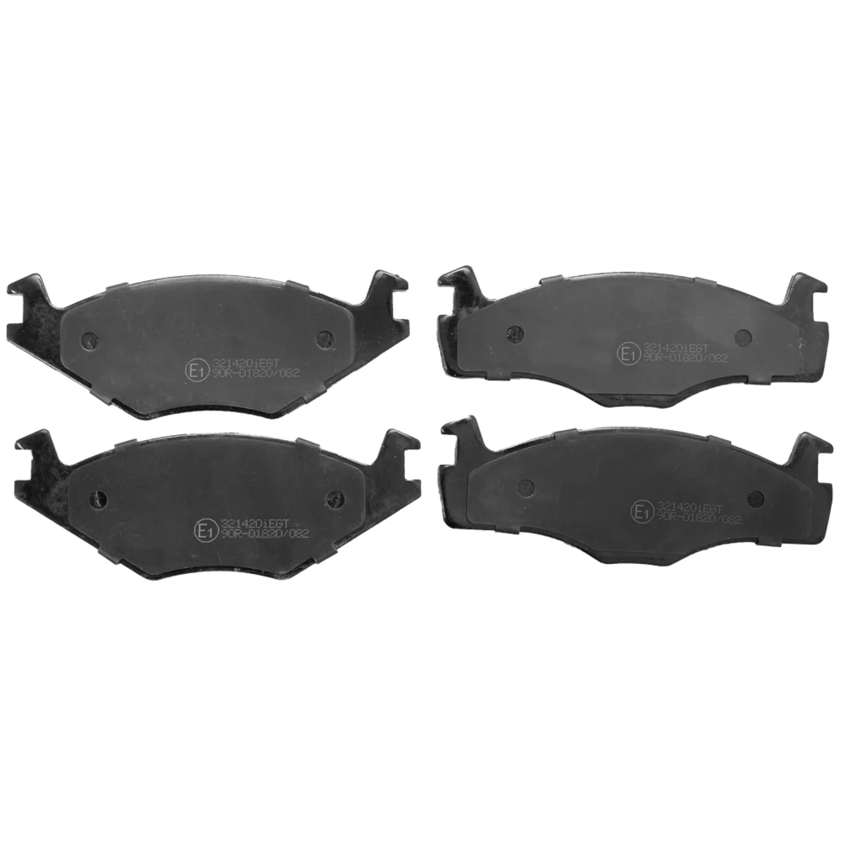 Bremseklodsessæt, Framaxel