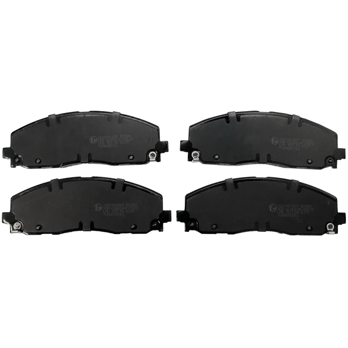 Bremseklodsessæt, Framaxel