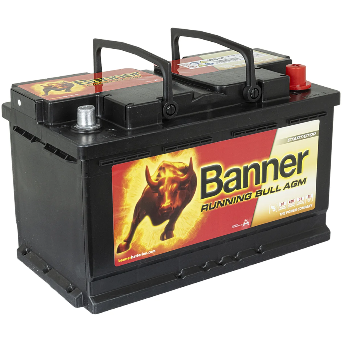 Batteri Banner Bull AGM 80AH