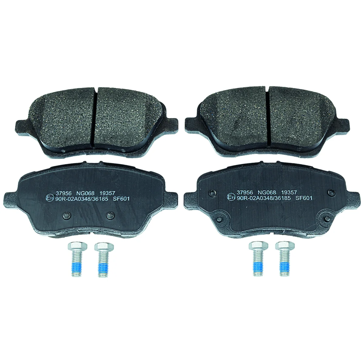 Bremseklodsessæt, Framaxel