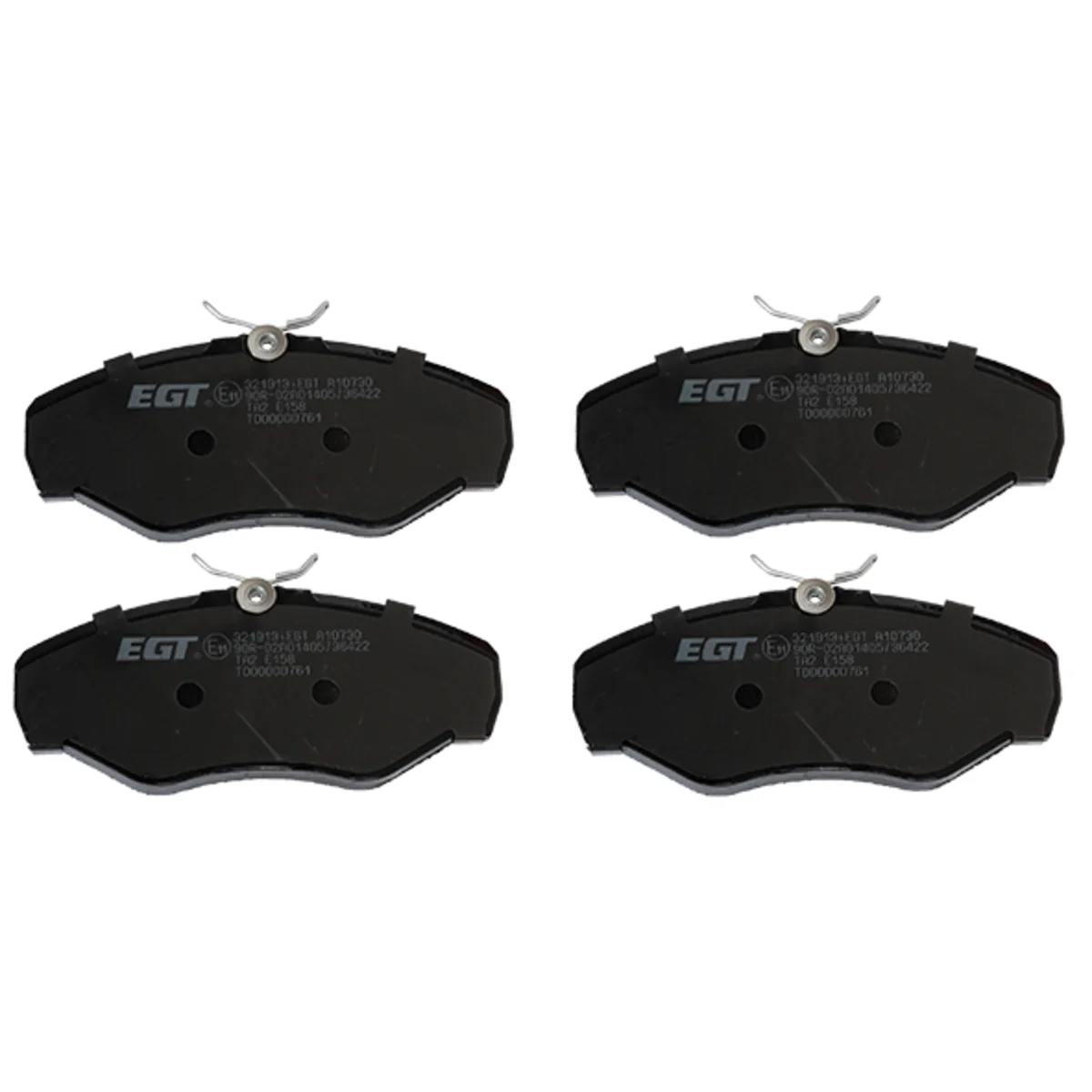 Bremseklodsessæt, Framaxel