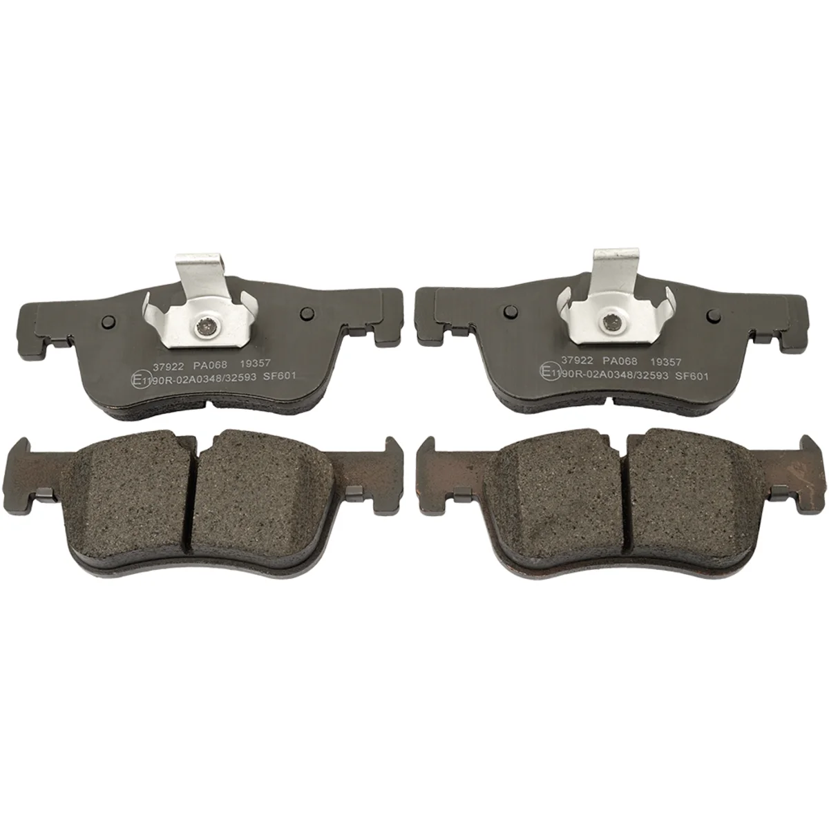 Bremseklodsessæt, Framaxel