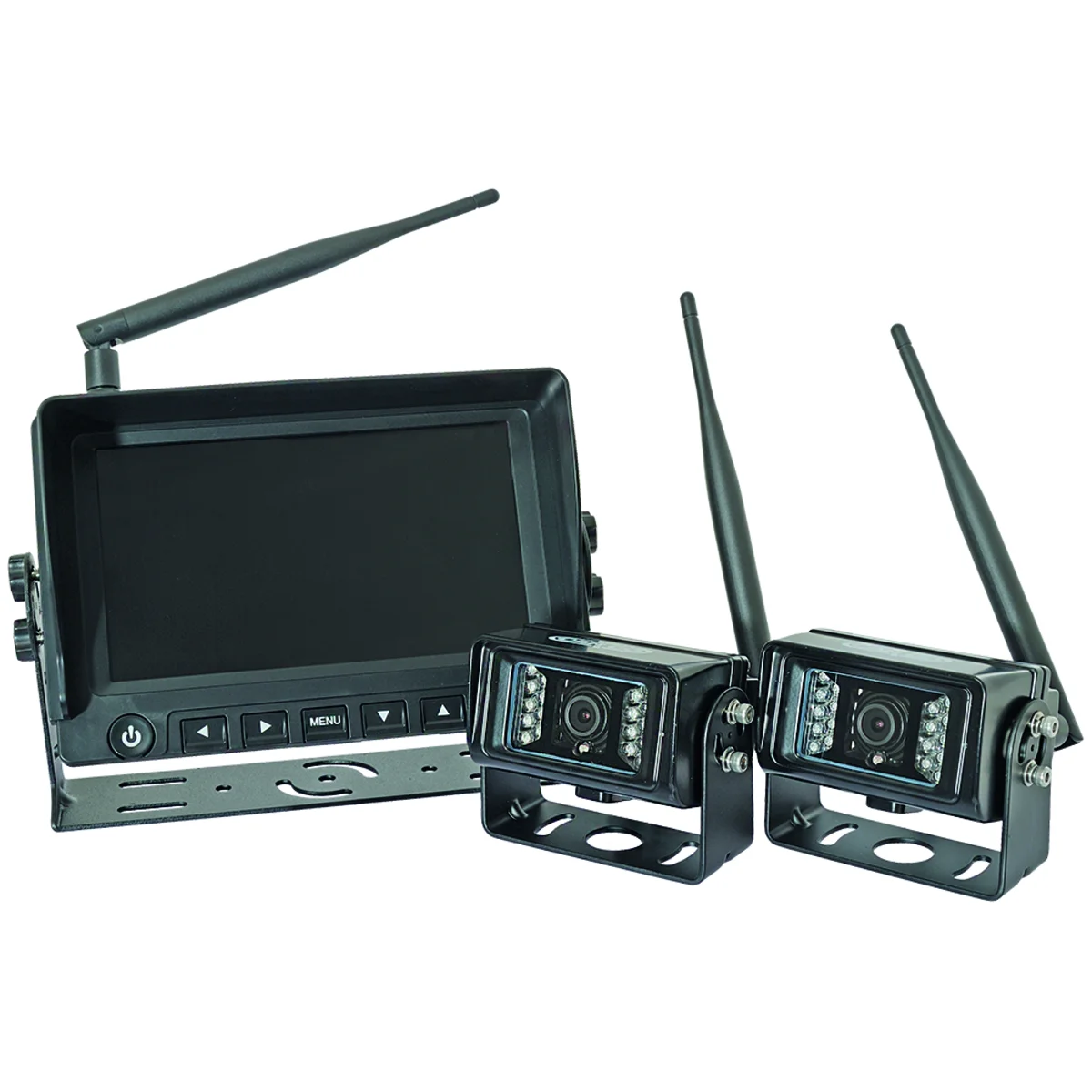 Bagkamera sæt 7", Trådløs