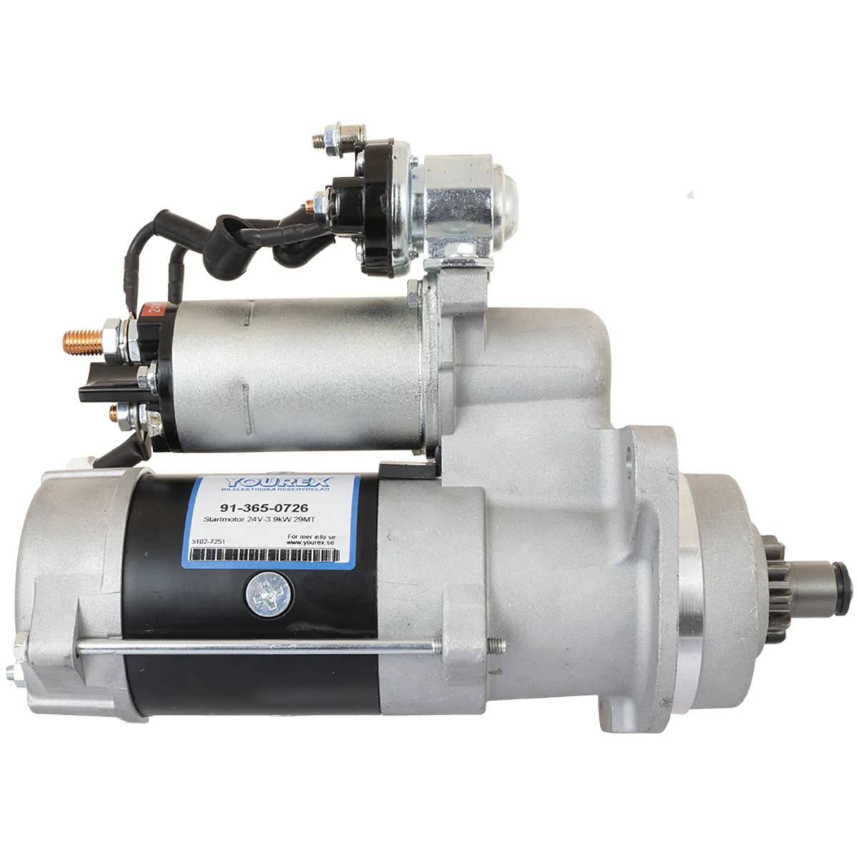 Startmotor 24V-3,9kW 29MT