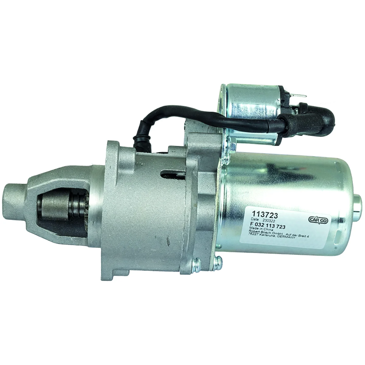 Startmotor 12V-0,4kW, Elværk