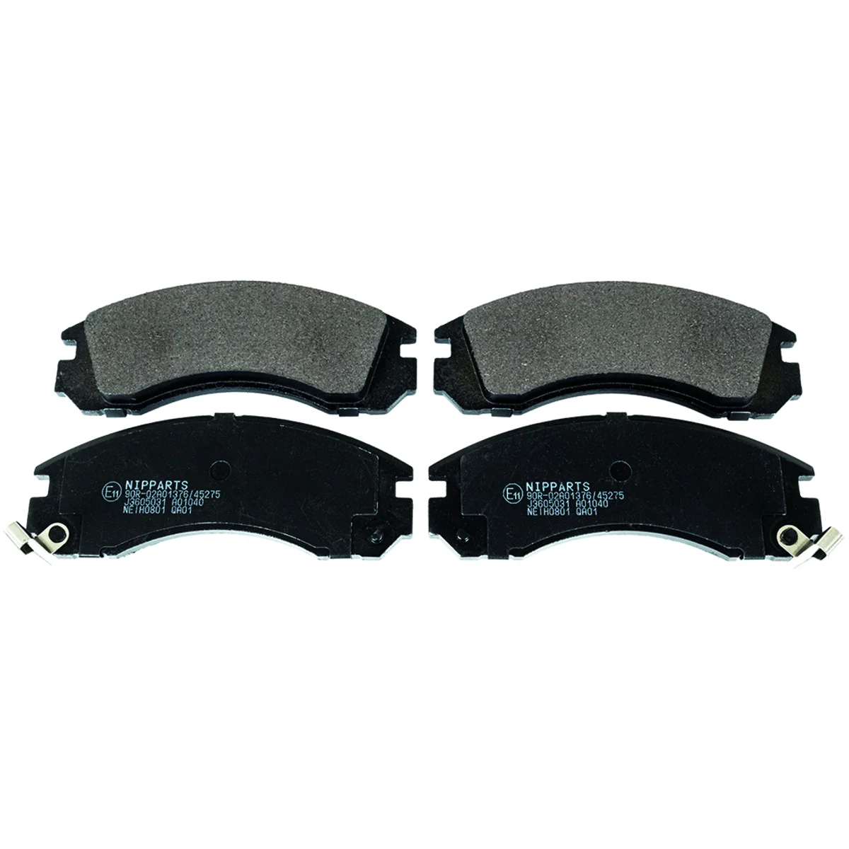 Bremseklodsessæt, Framaxel