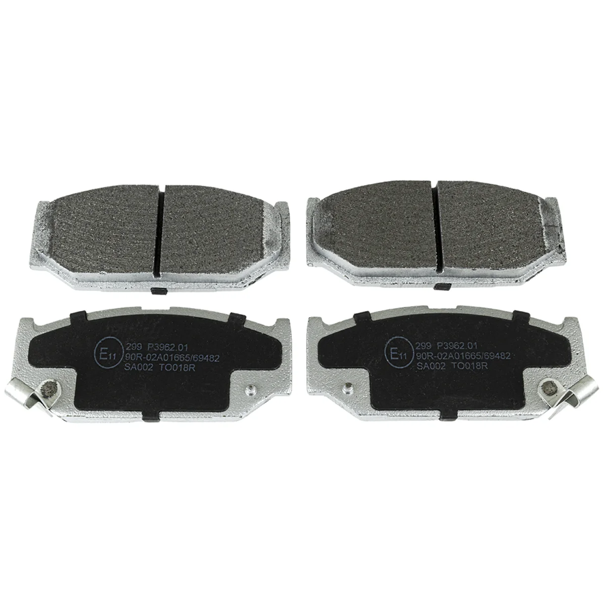 Bremseklodsessæt, Framaxel