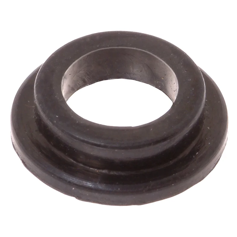 Gummibøsning, Endepladefæste