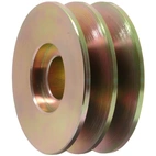 Remskive 2V, 22,2x80 mm